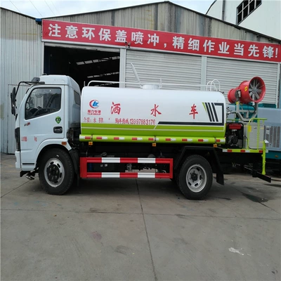 Suvarma maşınları Truck Engineering Site Fog Cannon Dust