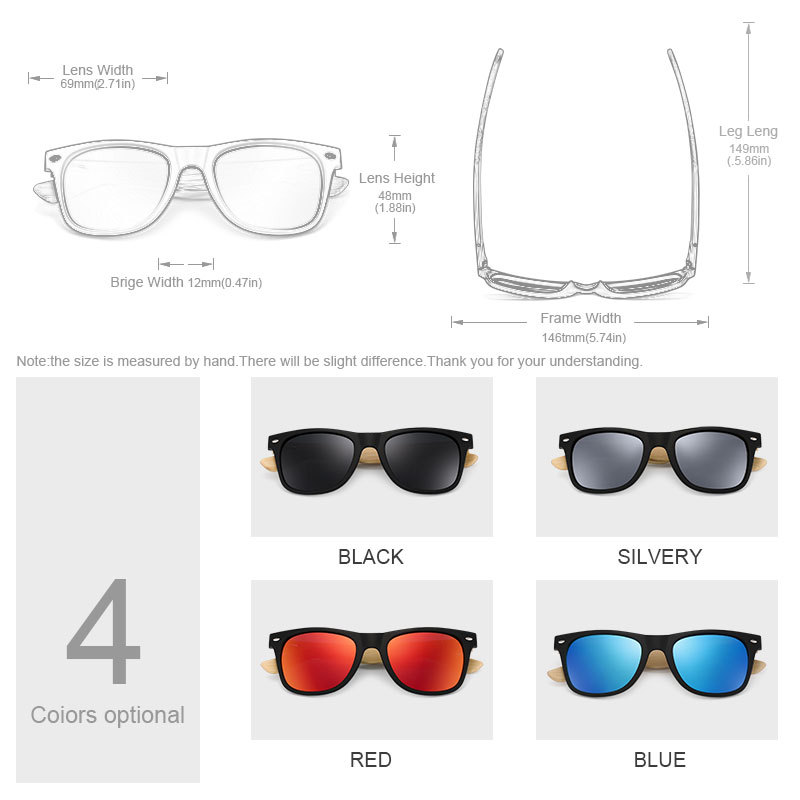 2020竹木偏光太陽鏡米釘款眼鏡太陽眼鏡復(fù)古男女墨鏡開車釣魚跨境