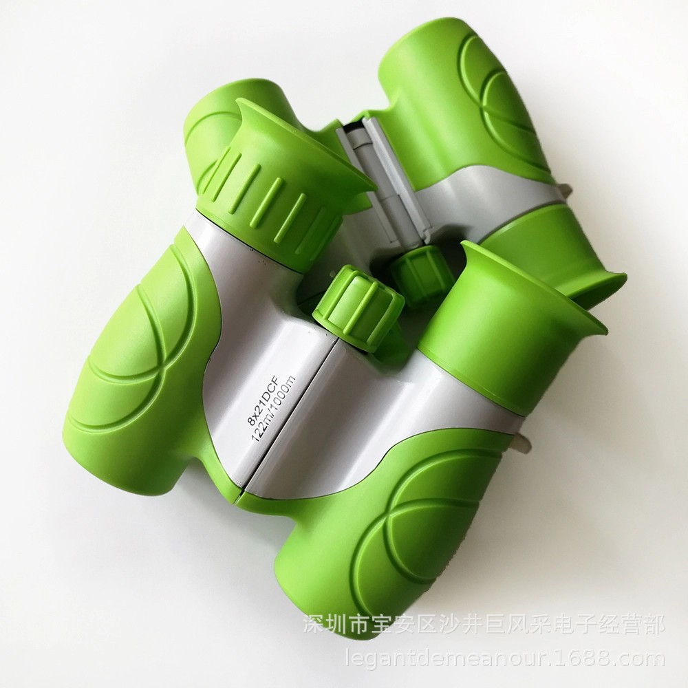 8X21双筒望远镜高倍高清户外便携儿童望远镜微光夜视望眼镜