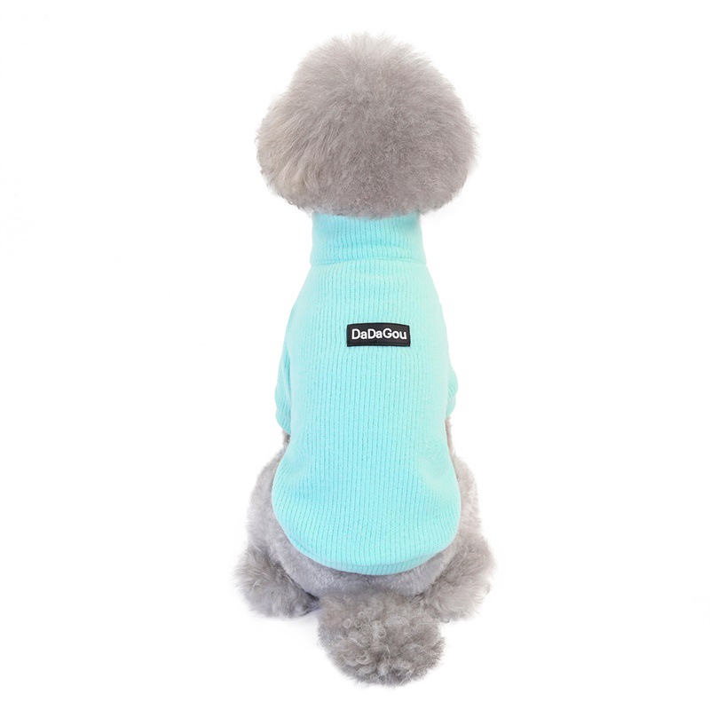 Pet High Neck Zip Dog Vest