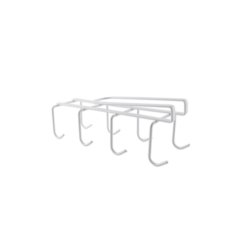 Manufacturer wholesale kitchen punch-free hook storage rack wall-mounted mug coffee cup storage rack wall cabinet hanging rack