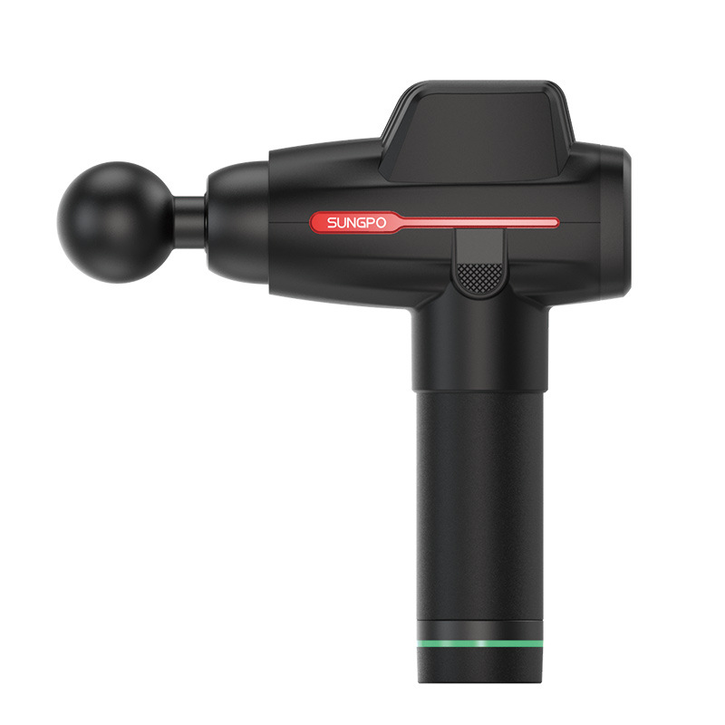 跨境家用健身按摩器材运动肌肉放松高频震动无刷电机电动按摩枪