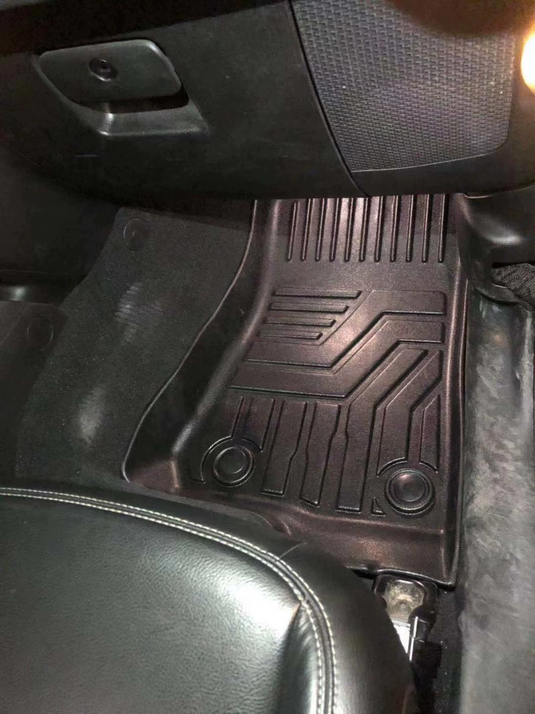 Honda, дверной коврик, экологически водонепроницаемый нескользящий комфортный материал, из ТПЕ