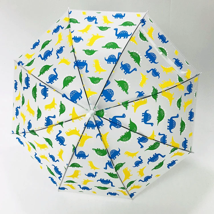 Прямые поставки с фабрики оптом детский автоматический зонт для мальчиков и девочек Ева Зонт полная версия динозавр Лев клубника Радуга Детская забава