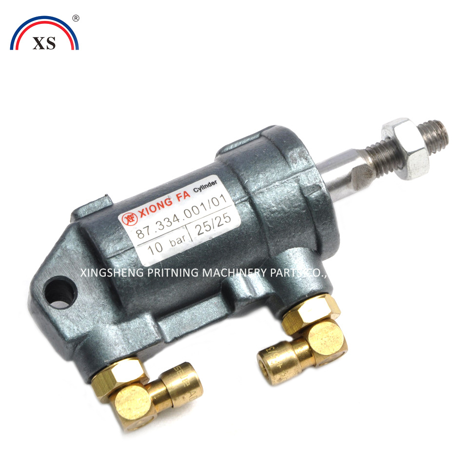 海德堡印刷机配件 进口气缸25x25气缸87.334.001合压气缸墨辊气缸