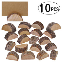 Photo album tree bark tree stake wooden crafts retro rural home decoration wooden products wedding table sign display