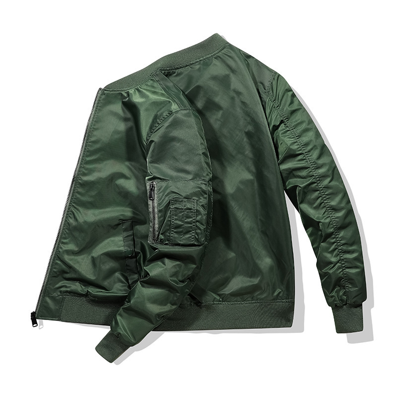 Live supply [Cotton/thin] fashion brand MA1 pilot jacket men's air force baseball uniform workwear jacket