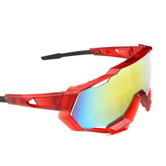 New style sunglasses for men, cycling glasses, colorful black sunglasses, outdoor glasses, bike riding, windproof, model 9312