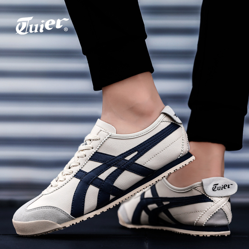 Xtuier正品阿甘鞋男女真皮运动鞋平底板鞋lazada虾皮跨境工厂货源