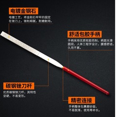 Diamond file, diamond file, polishing, fine steel file, metal alloy, small assorted file, gold steel file set