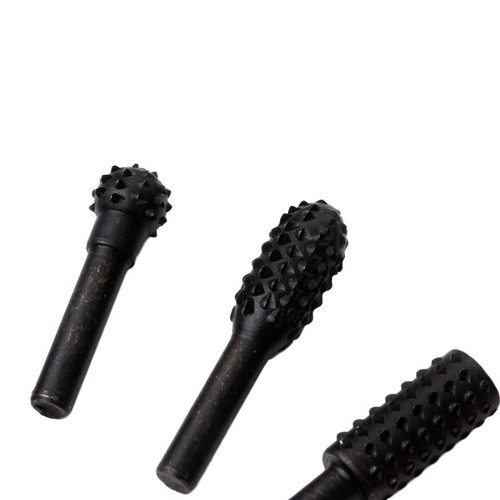 5-piece set of woodworking special-shaped rotary files, wood carving knife, woodworking files, sanding head, embossed rotary file