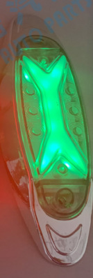 Luz de advertencia universal de la luz del lado del coche del camión de 12/24V LED