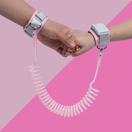 Children's rotating anti-lost belt traction rope baby sensor whistle anti-shear reflective anti-lost baby artifact anti-lost bracelet