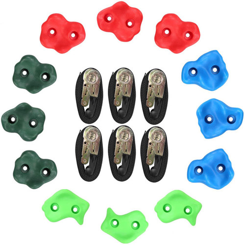 Amazon Children's Climbing Rock Fitness Training Plastic Playground Equipment Climbing Accessories Climbing Points Manufacturer Tree Climbing