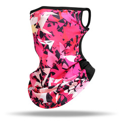 冰絲網眼掛耳防曬面罩戶外運動休閒防塵脖套男女騎行釣魚圍脖頭套