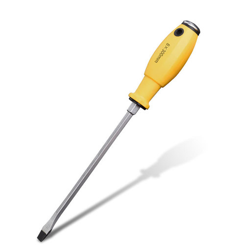 Full-steel chromium-vanadium steel center-shaft screwdriver, flathead and Phillips head, hammerable center-shaft screwdriver, manual tool, screwdriver knife