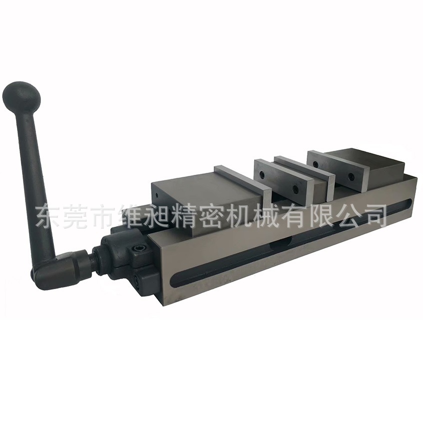 供应Q93100双开口虎钳 4寸双卡口虎钳 精密双向自定心虎钳平口钳