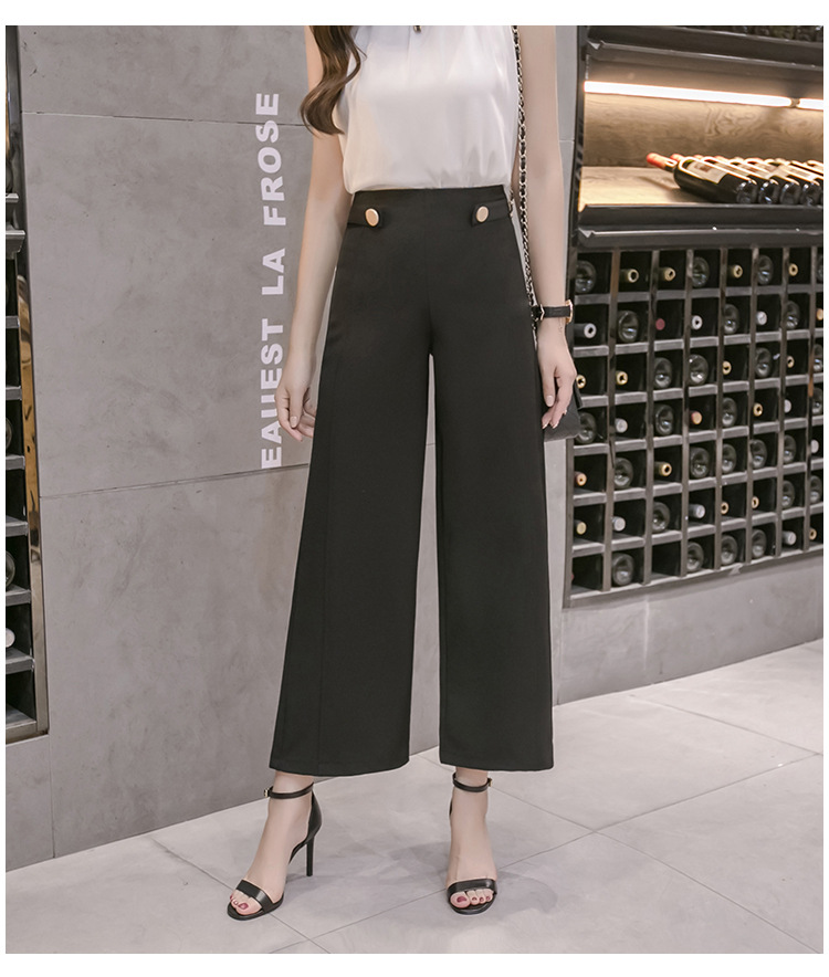 Pantalon léger femme en coton - Ref 3430164 Image 35