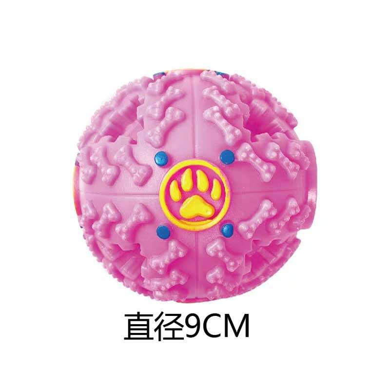 Juguete para mascotas campana colorida bola tejida Bola de campana luminosa Bola de espina juguete sonido resistente a mordeduras suministros de juguete para mascotas