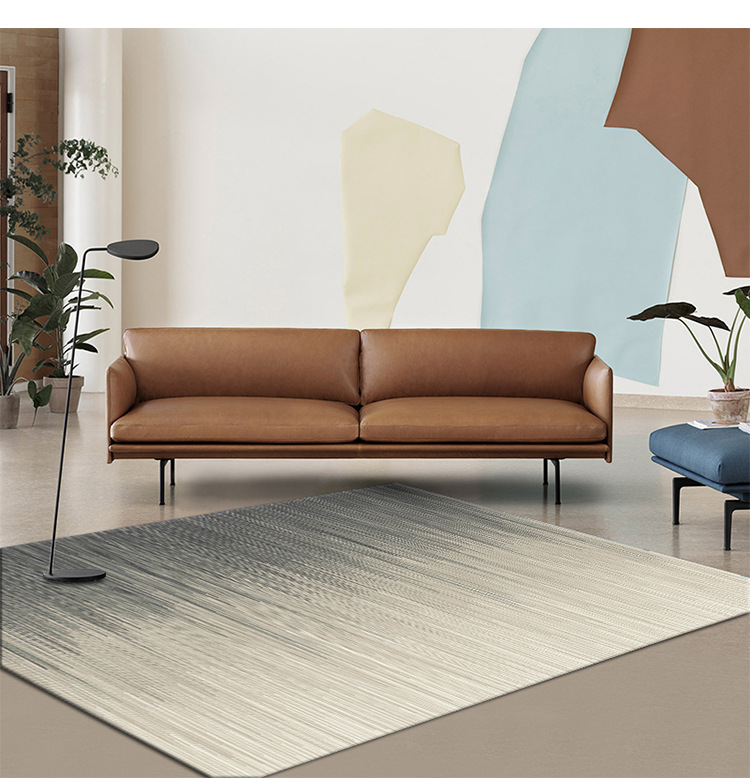 北欧简约地毯,客厅茶几垫,卧室床边满铺毯,酒店地垫