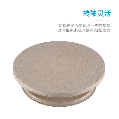 Baking tools cake turntable making cake turntable supplies plastic scraper spatula decorating table tool combination set