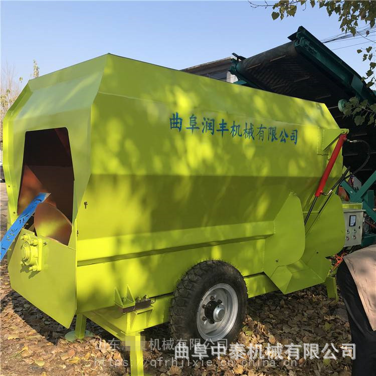 蚌埠合金钢TMR搅拌机 卧式双绞龙搅草机