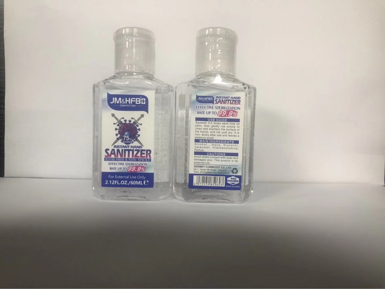 60ml . 100ml . 500ml washing disinfect Gel