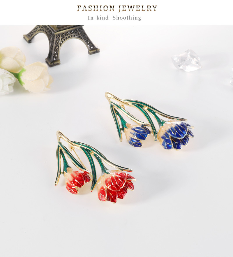 Broche Fleur En Alliage display picture 8