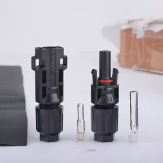 MC4连接头接线端子60A大电流电线接头防水连接器插接新能源专用