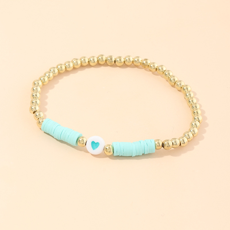 Bracelet Bohème Nihaojewelry Gros Bracelet En Céramique Souple Coloré Bracelet De Perles D&#39;amour Sauvage Corde D&#39;amitié display picture 6