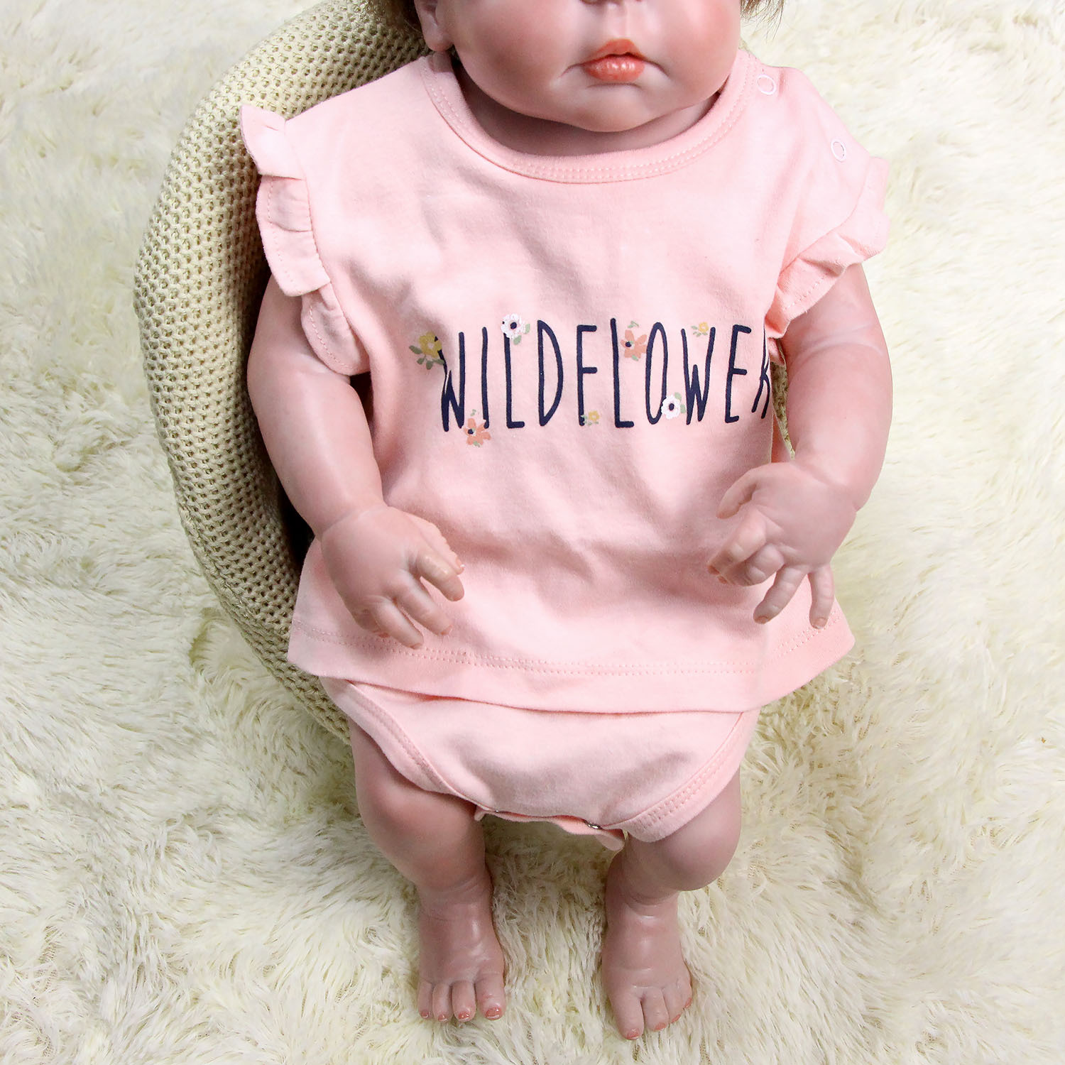 Baby onesies baby pink clothes young chi...