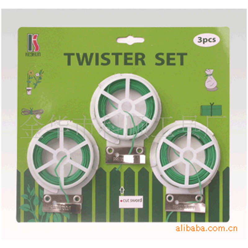 园林扎线/园林线/3*15M三件套插卡园林扎线/捆扎带