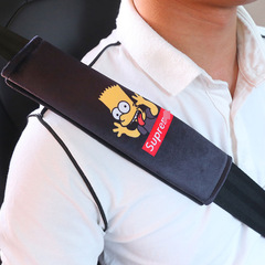 Trendy brand creative car seat belt shoulder cover four-season extended seat belt cover universal decorative supplies