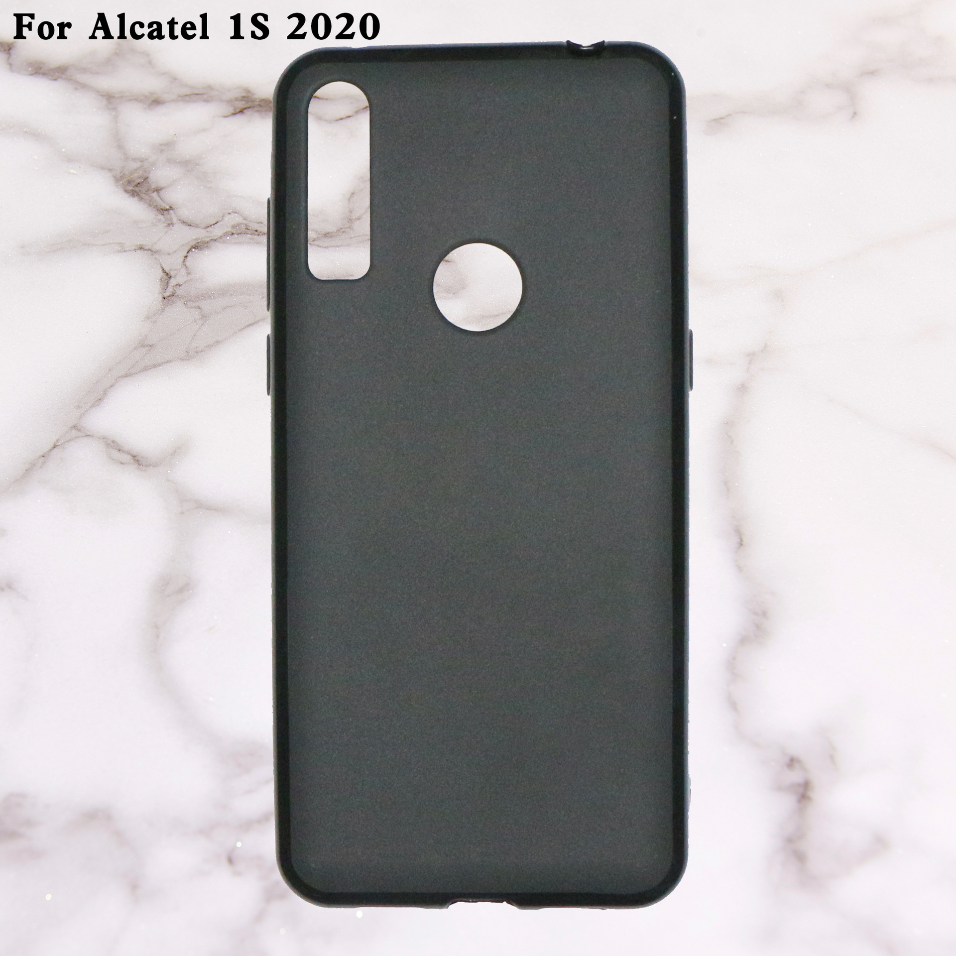 适用于Alcatel 1S 2020 手机壳TPU布丁套内外磨砂皮套彩绘素材壳