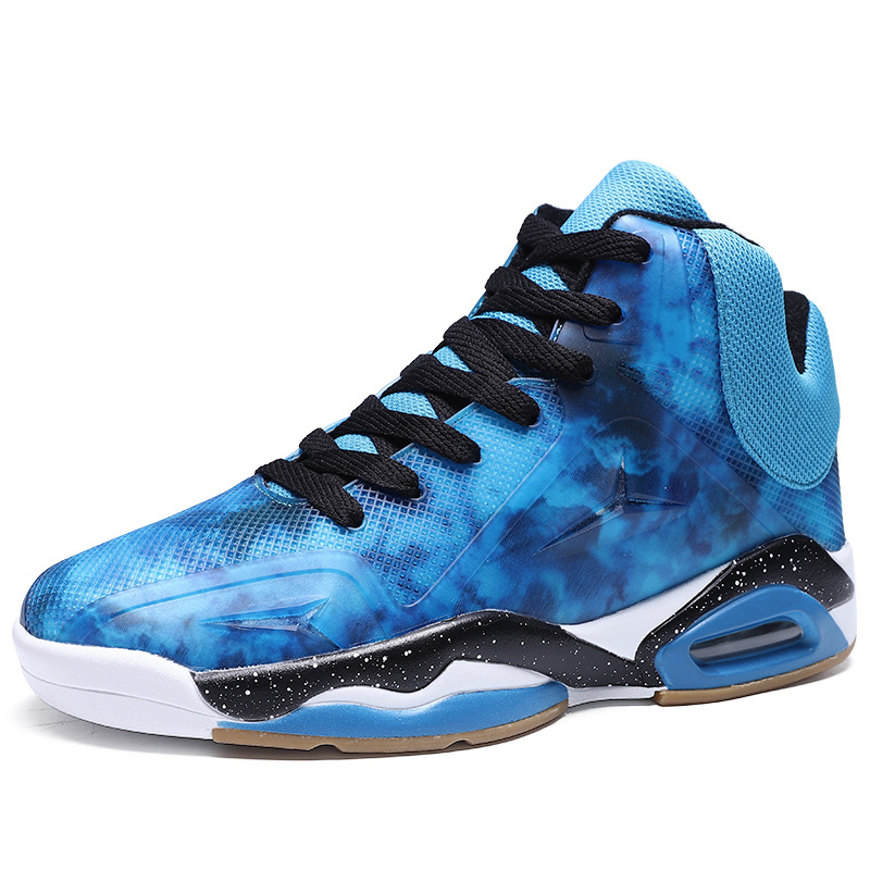 2020四季新款高幫籃球鞋男防滑耐磨跑步鞋男鞋青年學生運動鞋代發