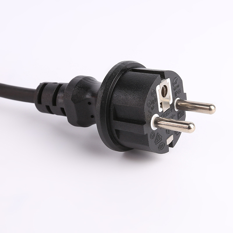 厂家专业生产高质量欧规VDE3芯 直头防水插头 量大从优