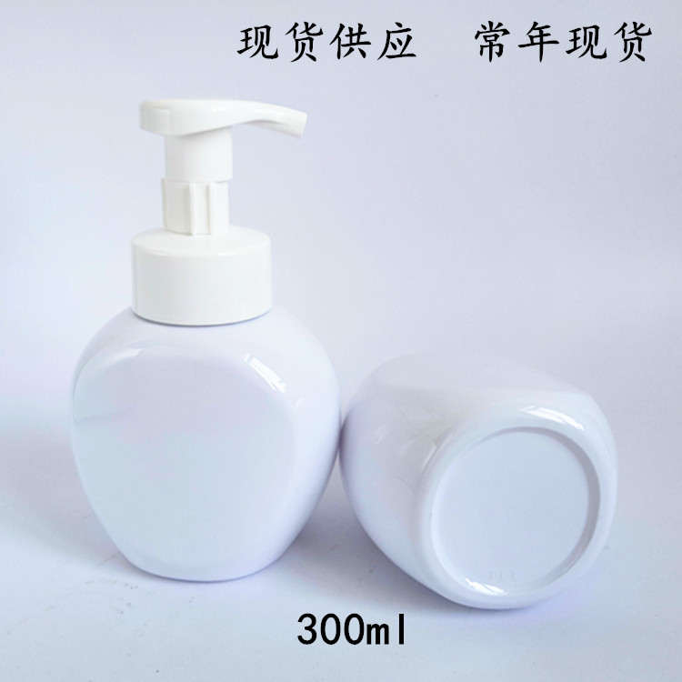 공장 300ml500ml 거품 병 손 소독제 무스 병 아기 청소 바디 비누 병 흰색 애완 동물