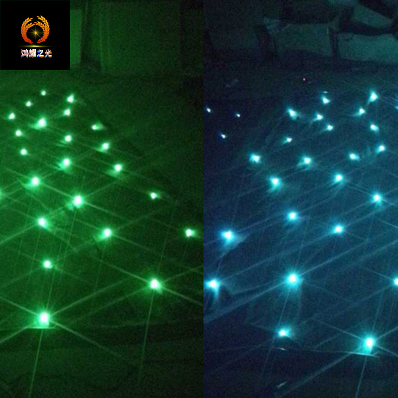 星空幕布RGB三合一全彩星空幕布 舞台灯光 星空布婚庆 LED幕布