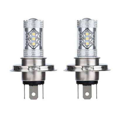 H4 80W fog lamp LED high power fog lamp car headlight CREE H7 16smd car light (Ön faralar)