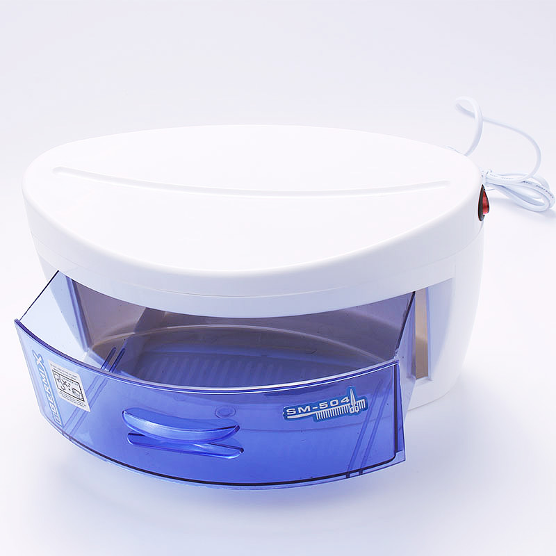 Nuevo MINI Yuanbao tipo gabinete de desinfección ultravioleta herramientas de belleza de peluquería de uñas desinfección ultravioleta + ozono