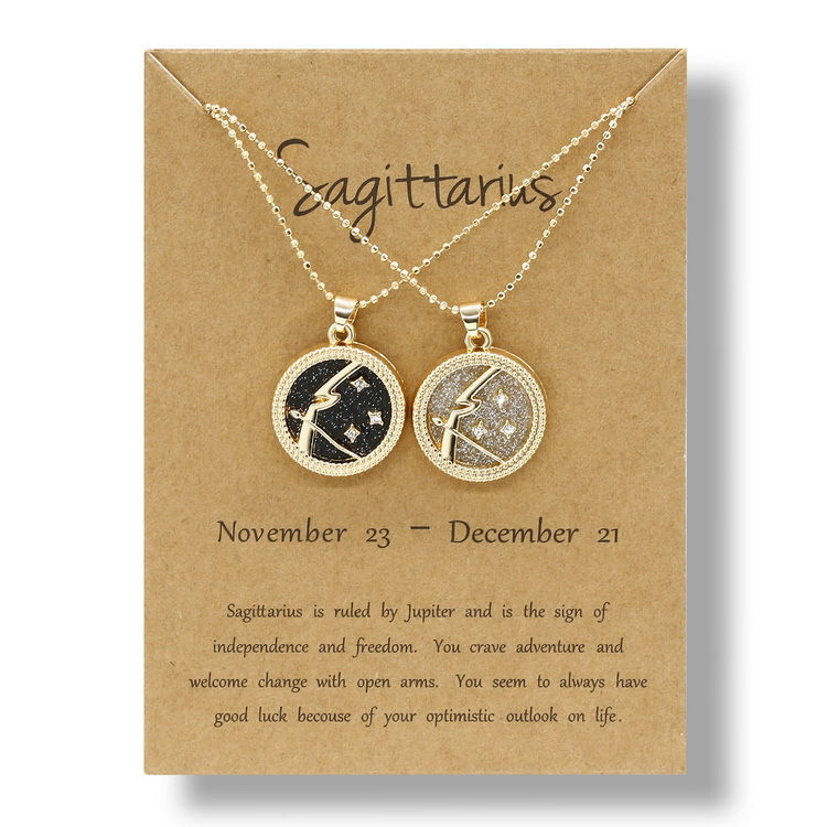 Fashion Constellation Alloy Plating Womenu0027S Pendant Necklace 1 Piece