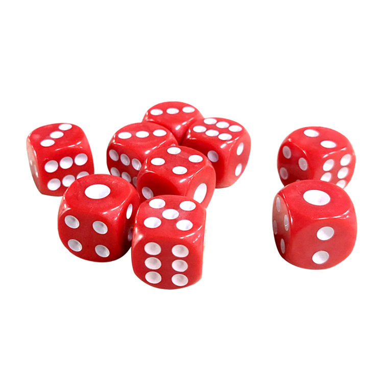 New new ingredient acrylic rounded dice color solid color…