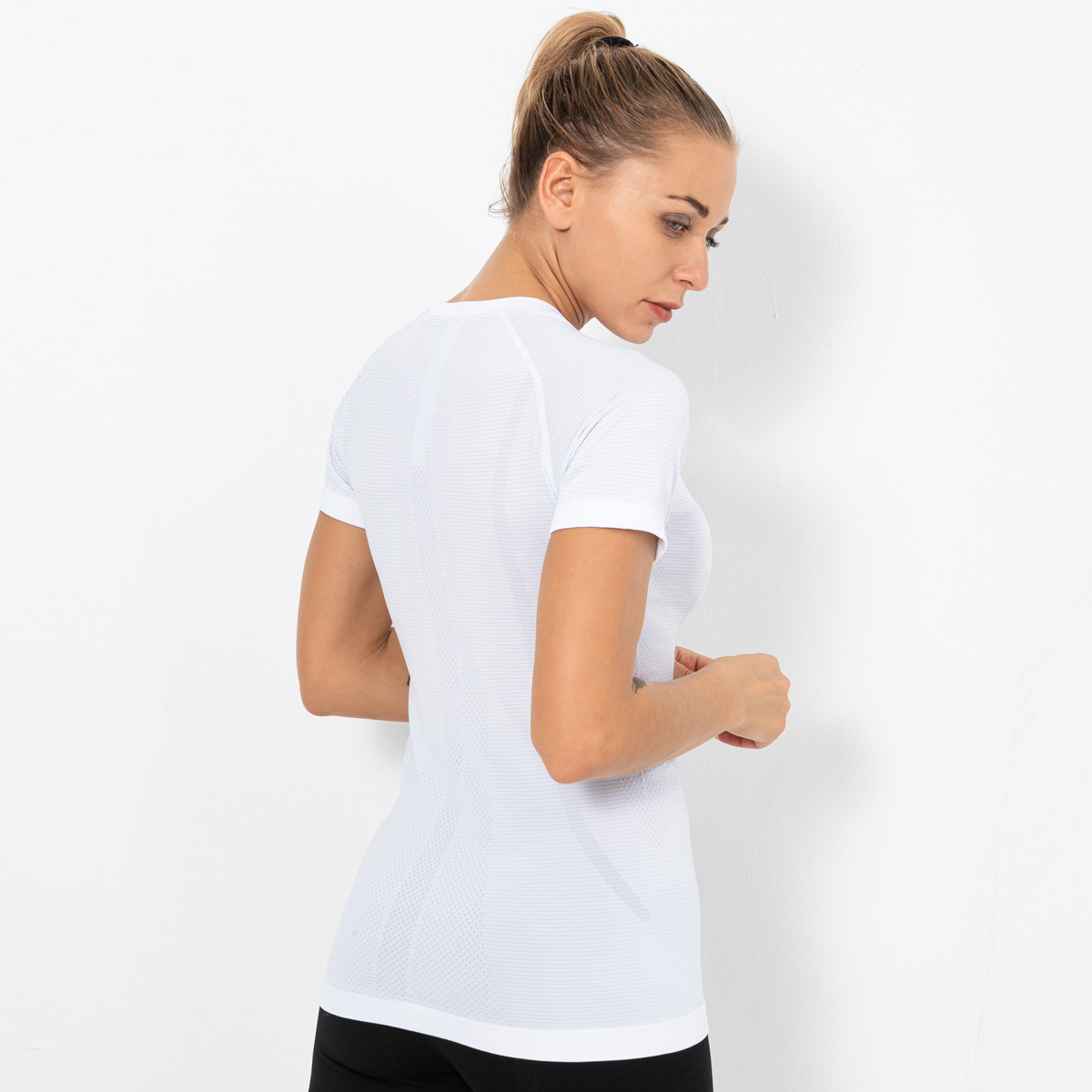 quick-drying short-sleeved sports tops   NSNS11017