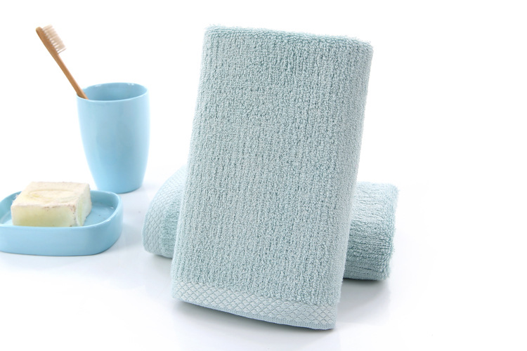 Green towel