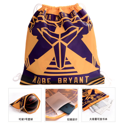 New basketball bag James Kobe Curry Harden thickened waterproof large capacity backpack sports backpack basketball bag