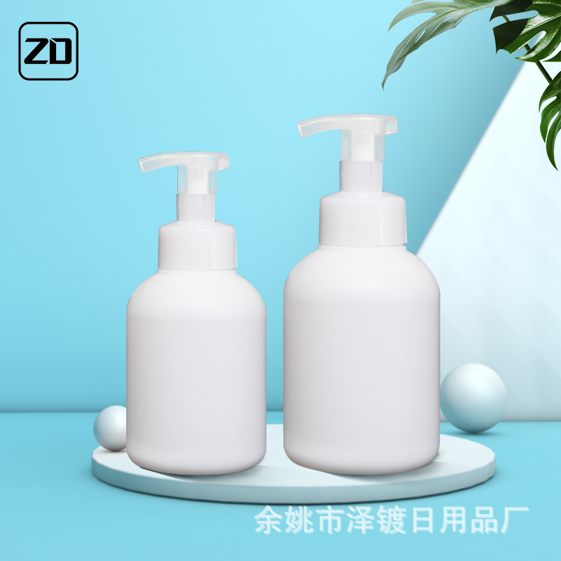 500ml Foam bottle HDPE children Liquid soap Foaming bottle disinfect Liquid soap