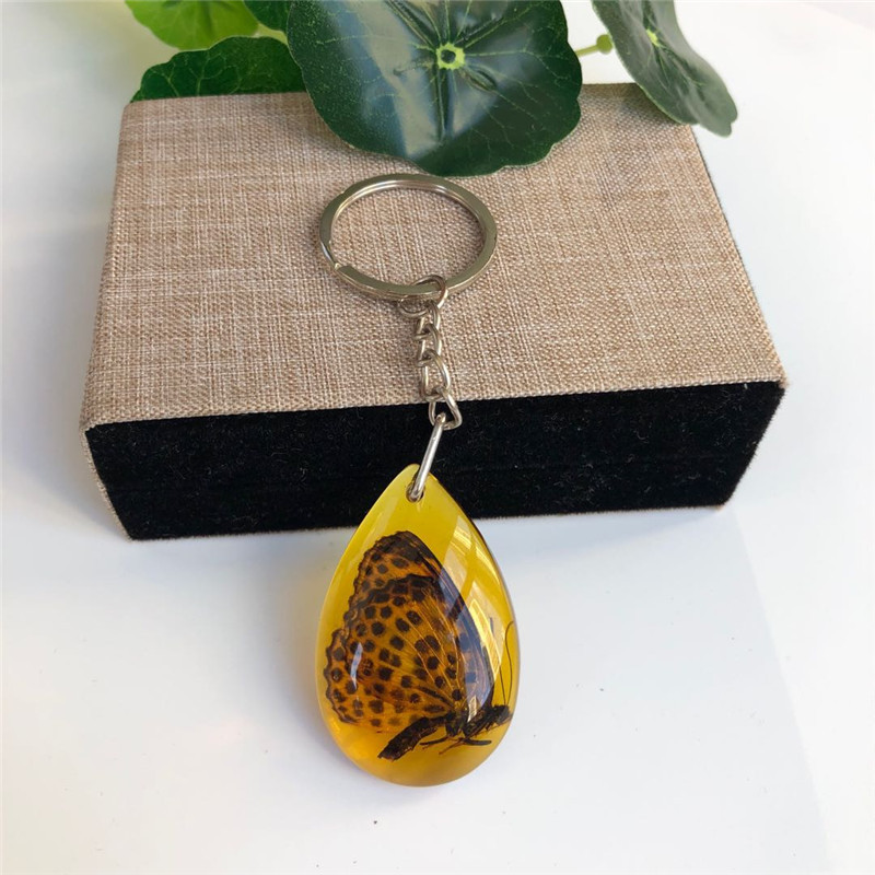 Vintage Style Insect Resin Unisex Keychain display picture 2