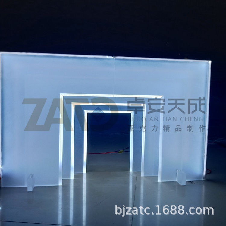透明磨砂装饰门  制作加工各种亚克力制品工厂源头