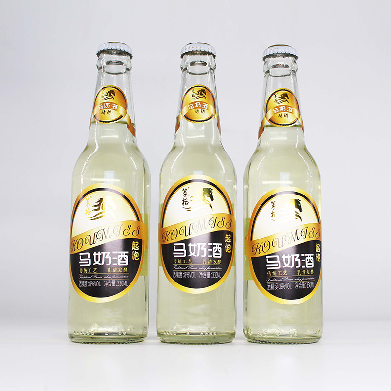 龙驹奶酒 内蒙古草原特产8度策格马奶酒起泡酒|ms