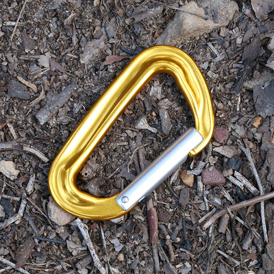 T-Fly high strength Aerospace aluminum 7075 texture of material Climbing Quickdraw Hammock Safety buckle Carabiner Spring hook Aluminum hook